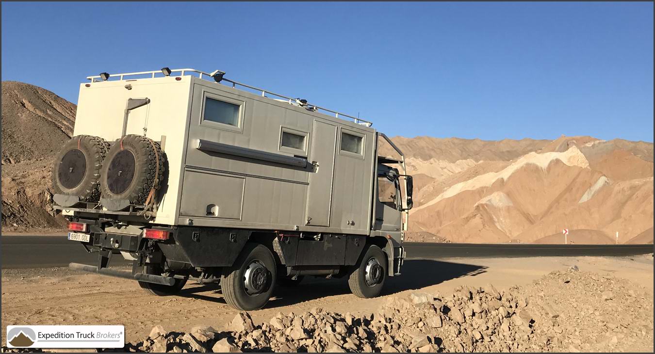 Mercedes Atego Overland Truck in Asia