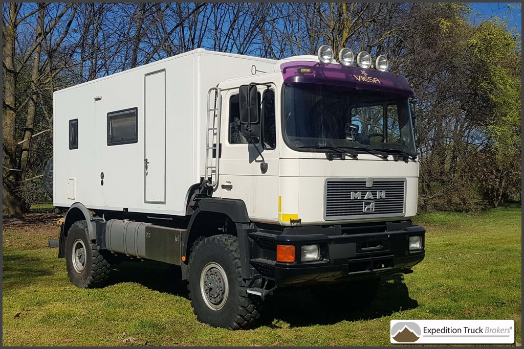 MAN 19.372 4x4 Expedition Truck