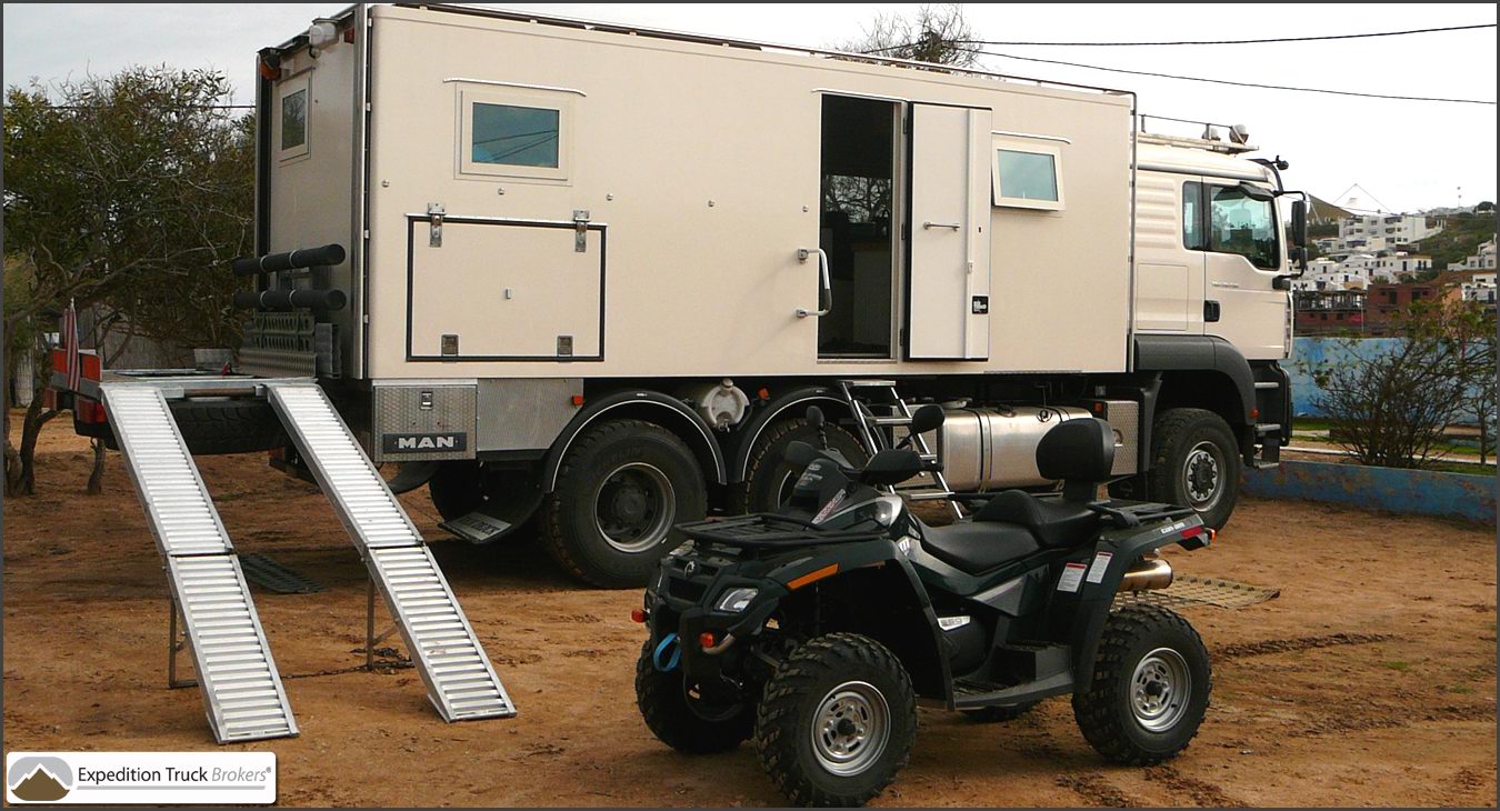 MAN TGA 26.480 6x6 Fernrreisefahrzeug mit QUAD Bühne