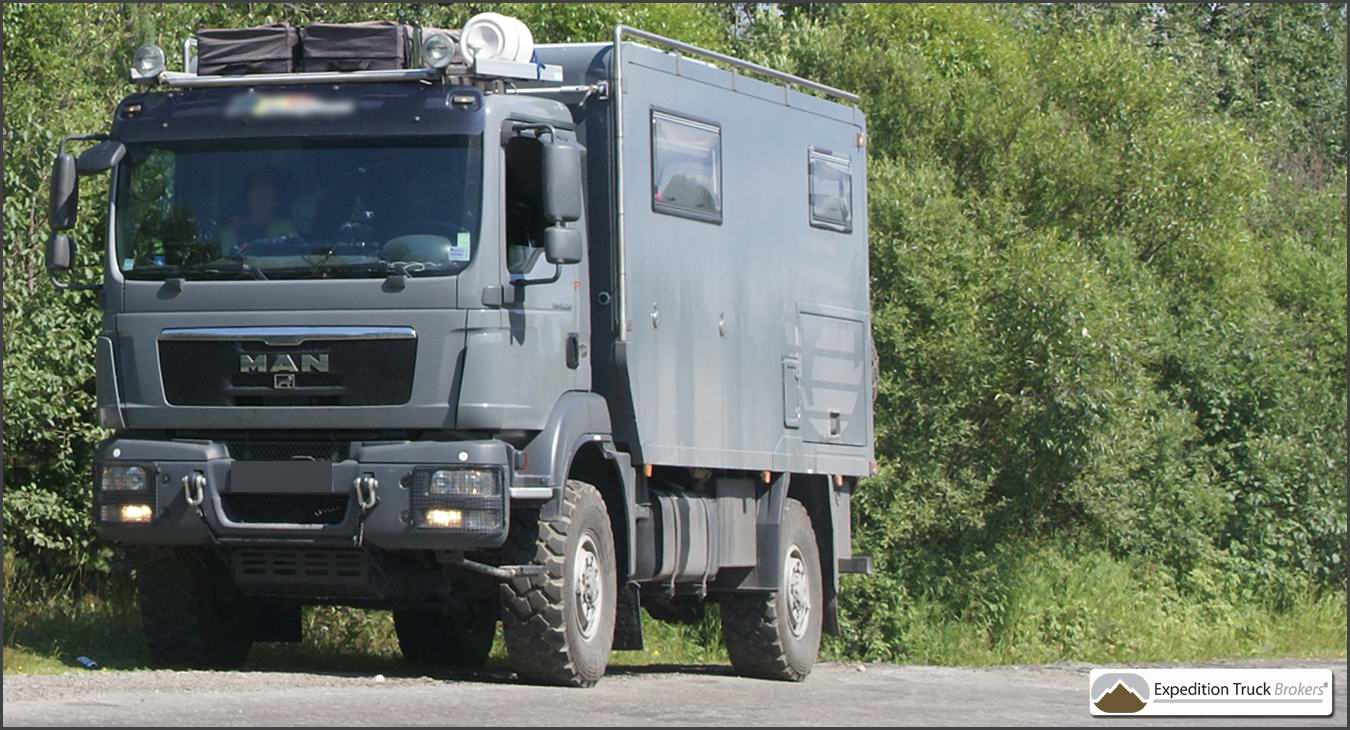 MAN TGM 13.280 Expedition Truck on a world journey