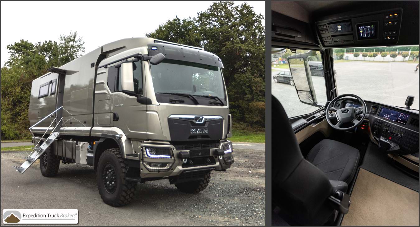 MAN TGM Carbon Expedition Truck exterior view