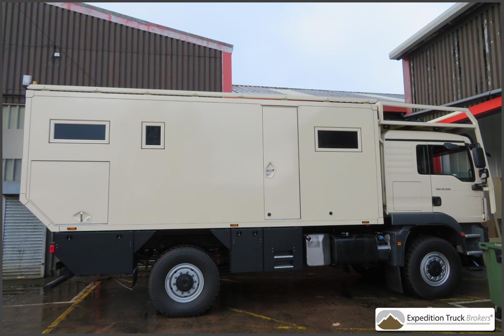 MAN TGM 18.290 4x4 Expedition Truck Project