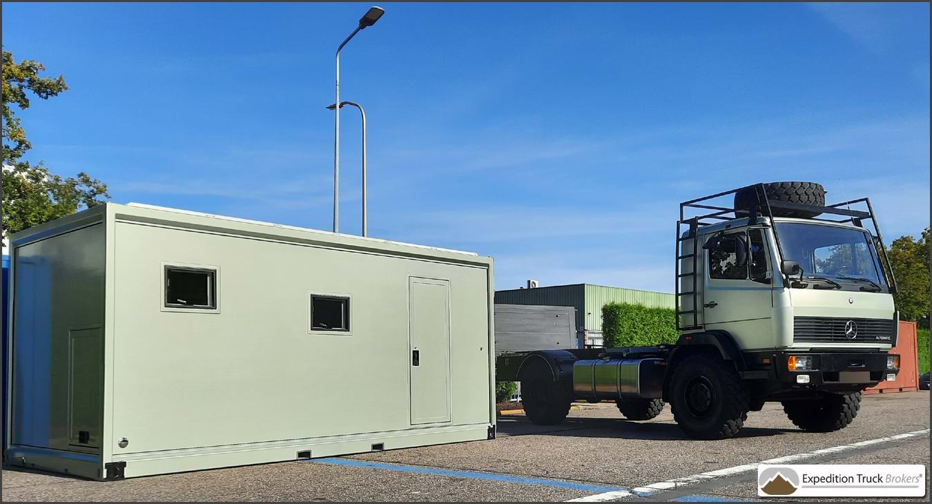 ercedes 917 4x4 Fernreisefahrzeug Aufbau und Fahrgestell