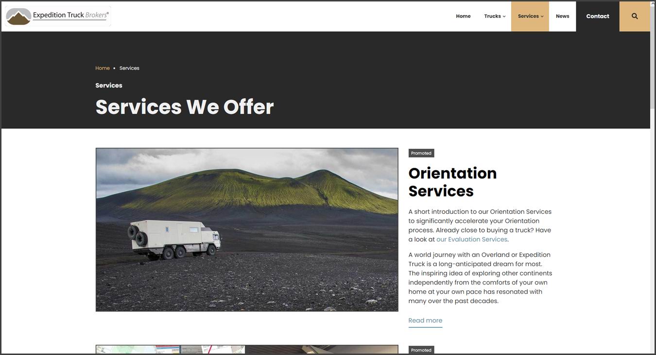 New Services from Expedition Truck Brokers