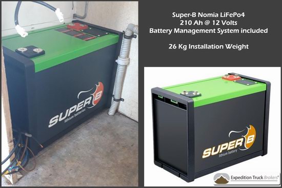 Super-B Nomia 210Ah LiFePo4 Lithium battery