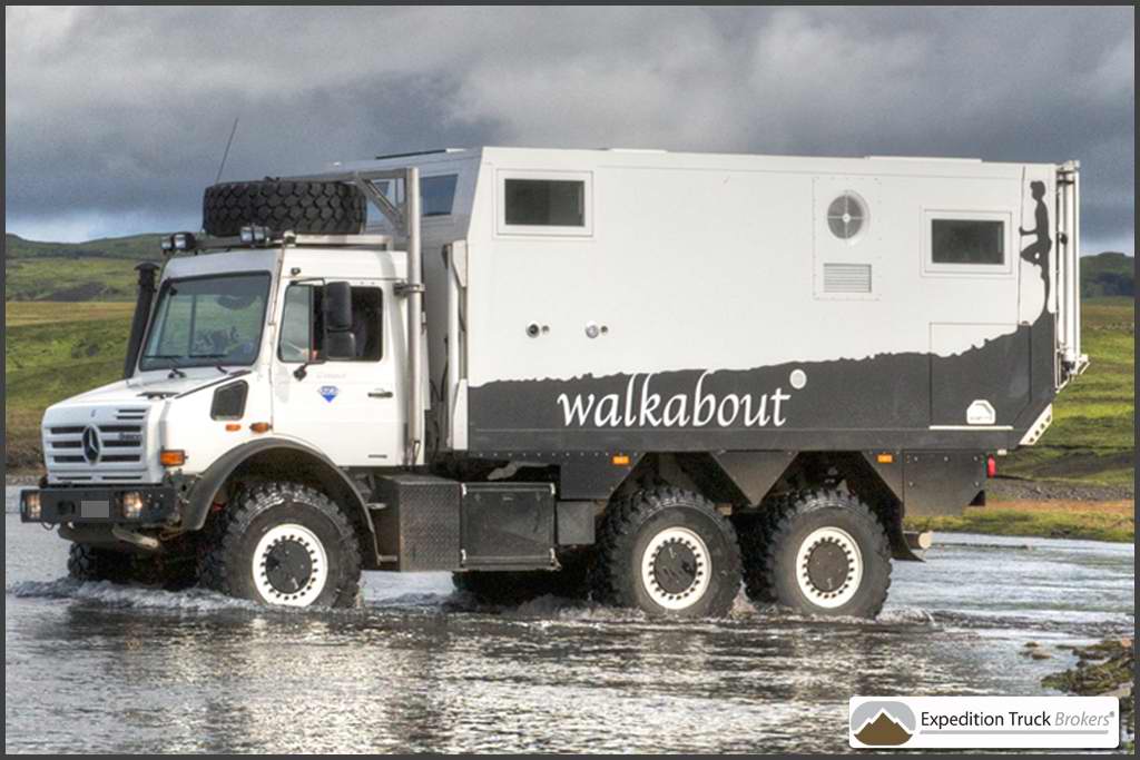 Unimog U4000 6x6 Expedition Truck in Iceland