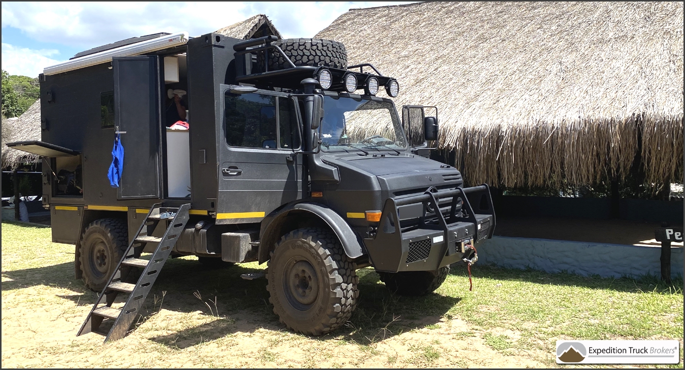 Unimog 4x4 Expedition Truck for 2+ persons