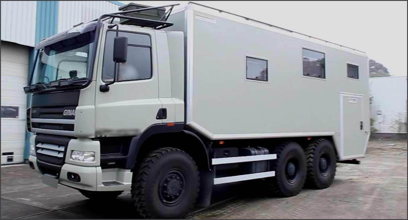 GINAF 6x6 Expedition Truck