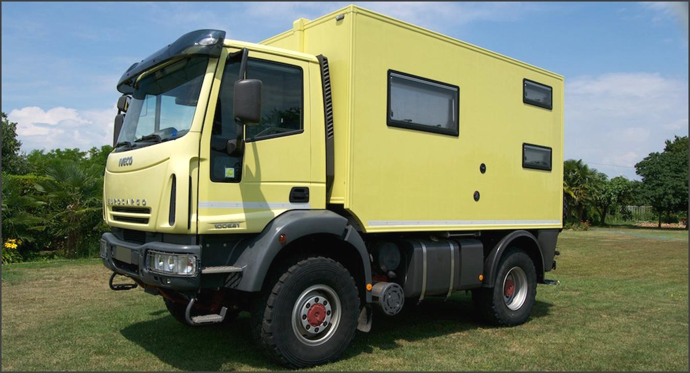 Iveco Eurocargo 100E21 Camion Camping Car 4x4