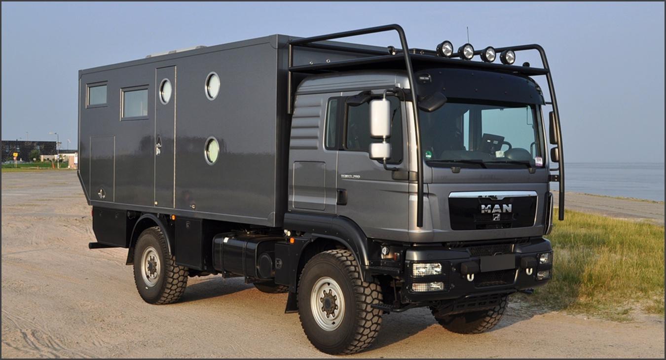 MAN TGM 13.290 4x4 Family Expedition Truck