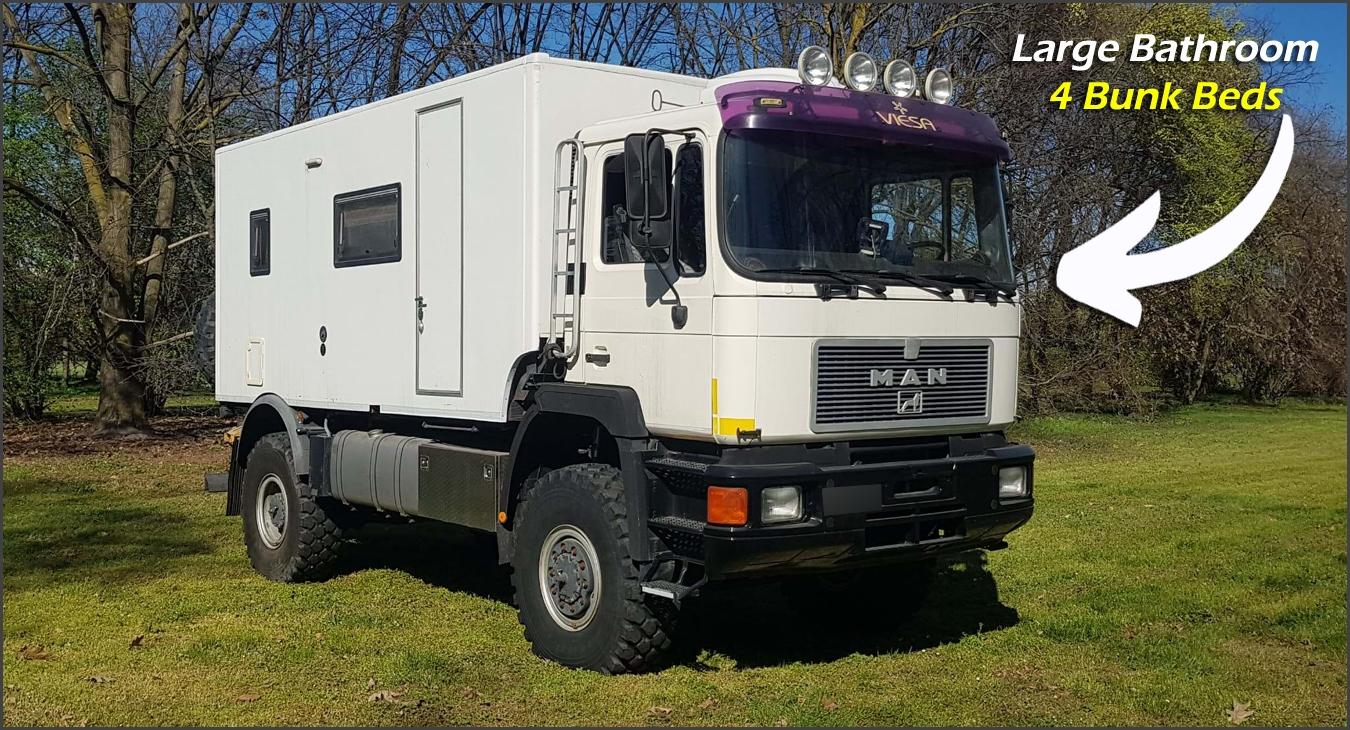 MAN FE 19.372 Expedition Truck for a 3+ person crew