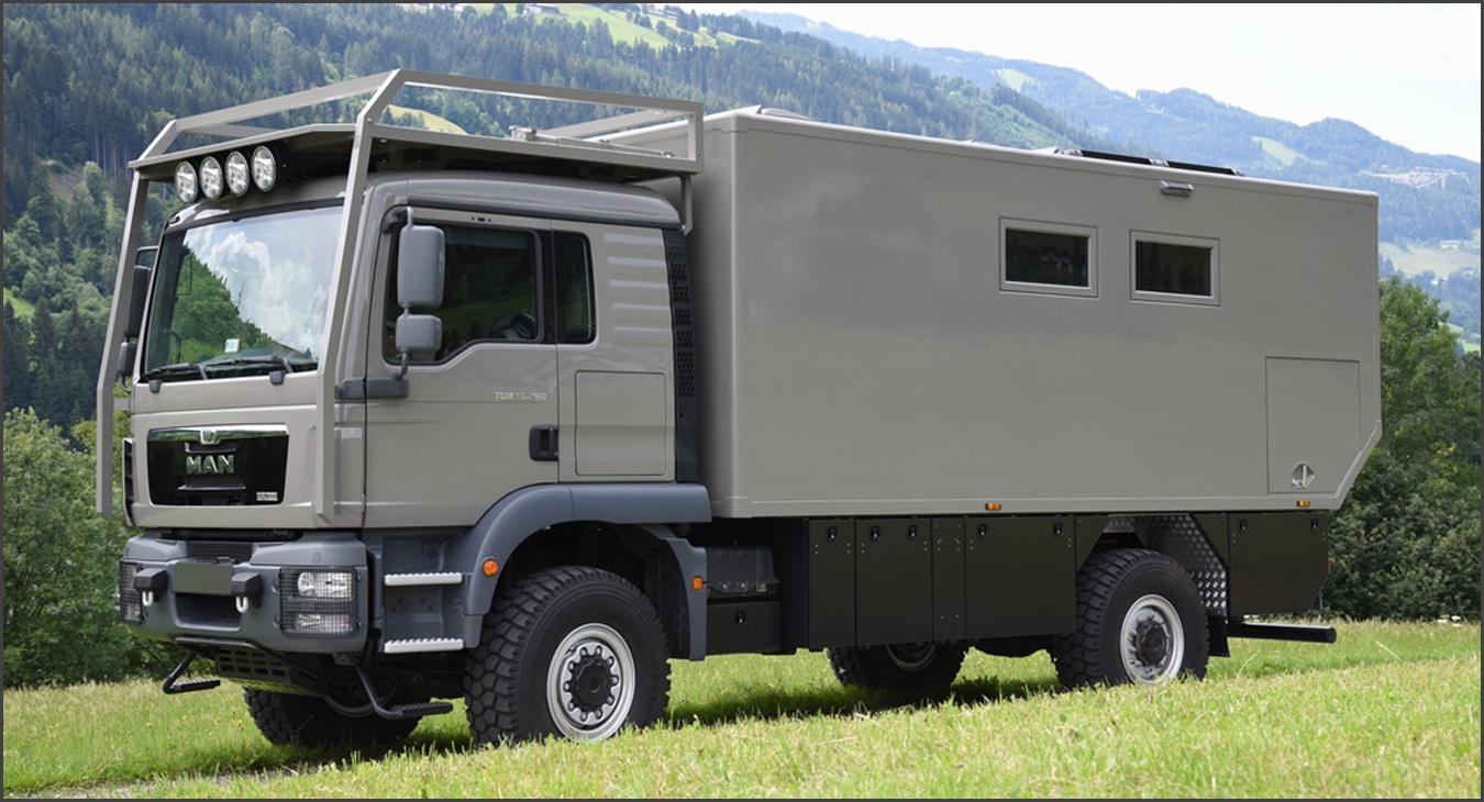 MAN TGM 4x4 EURO-5 Expedition Truck