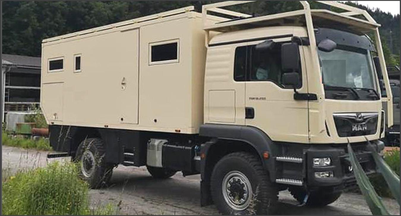 MAN TGM 18.290 4x4 EURO-5 Truck project