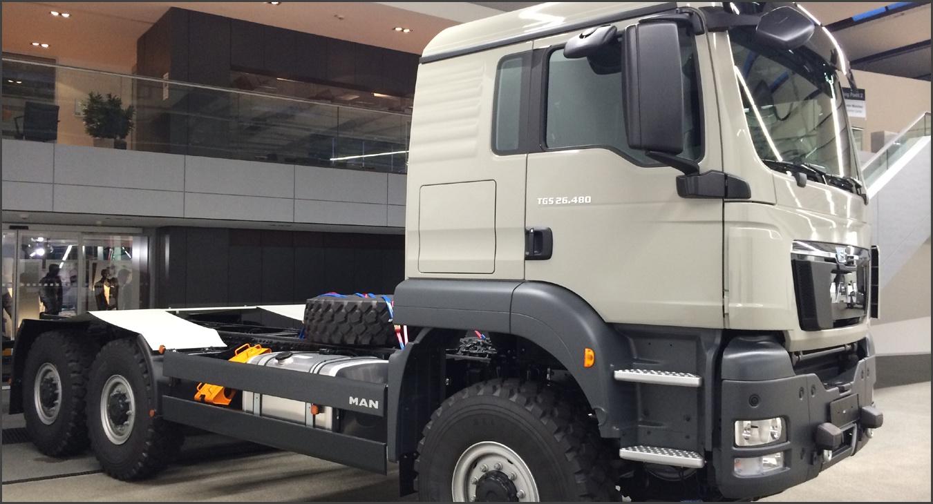 MAN TGS 26.480 6x6 Chassis - EURO-5