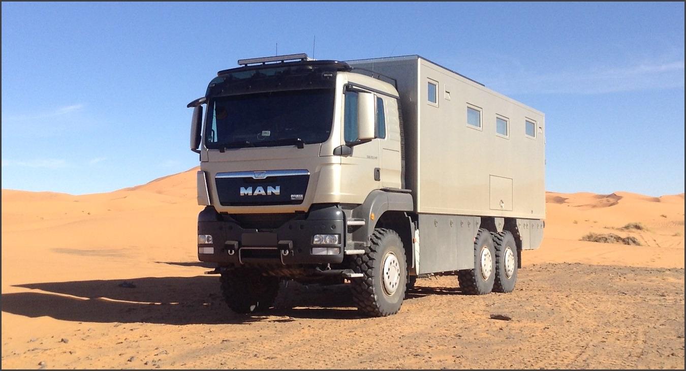 MAN TGS 33.540 6x6 Expedition Truck