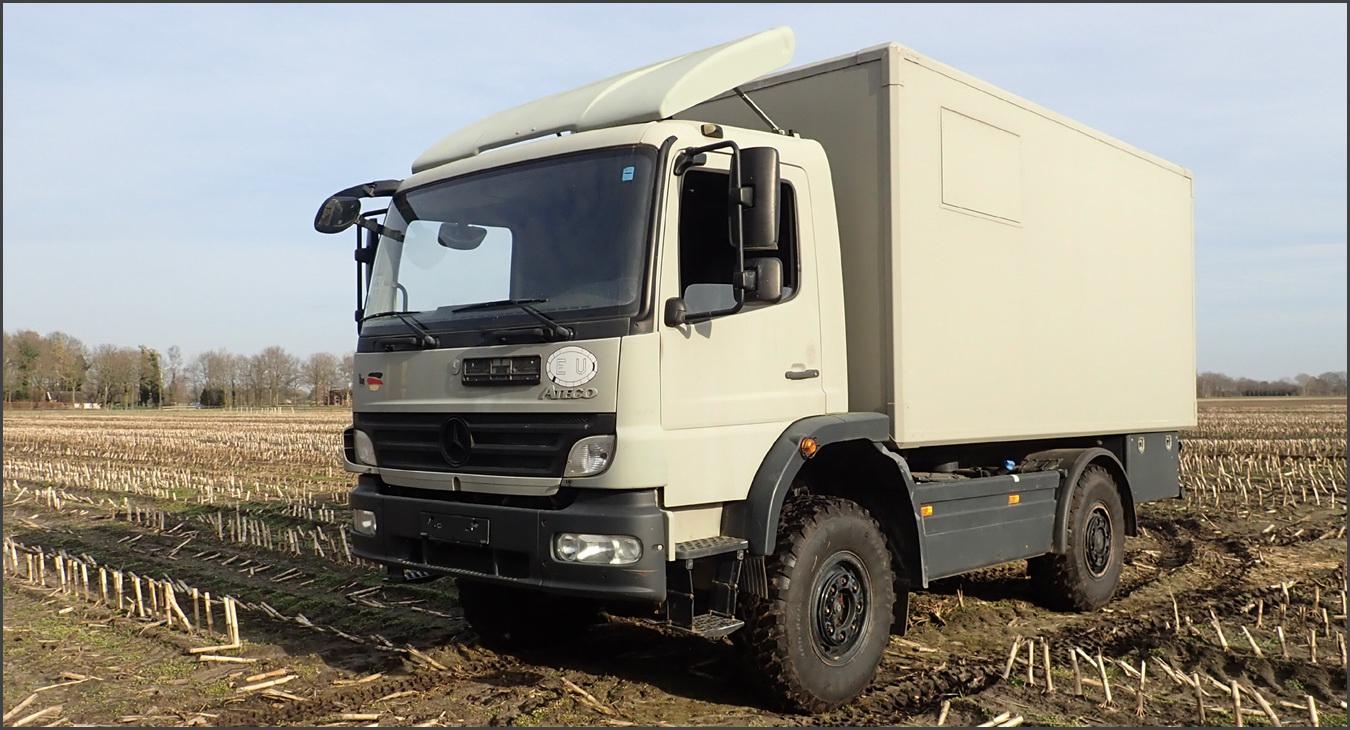 Mercedes Atego 1018A 4x4 Expedition Truck
