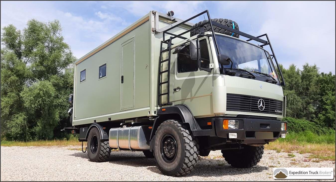 Mercedes 917 Camion Camping Car avec boîte de vitesses automatique Mercedes 917 Camion Camping Car