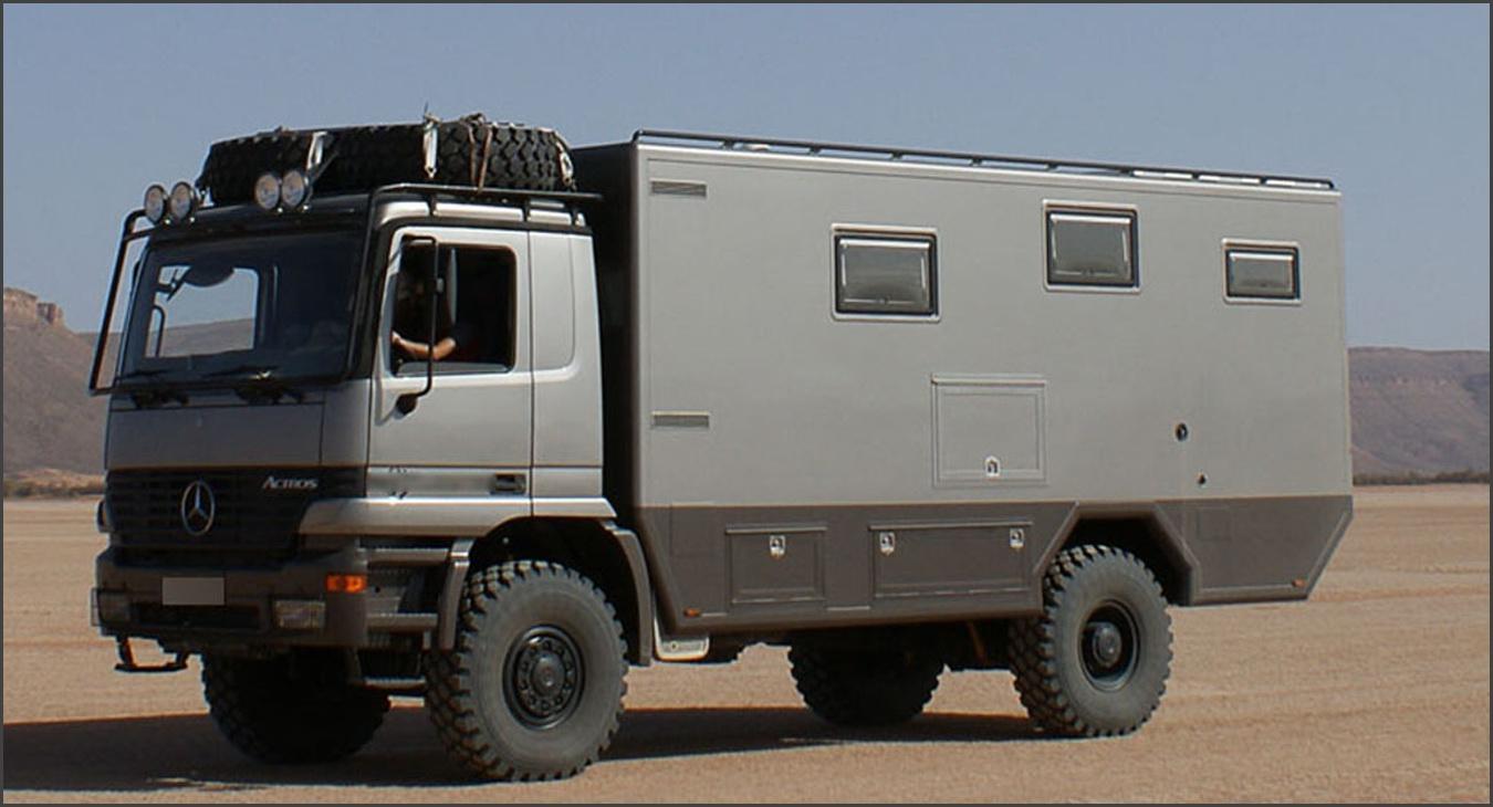 Mercedes Actros 4x4 Expedition Truck