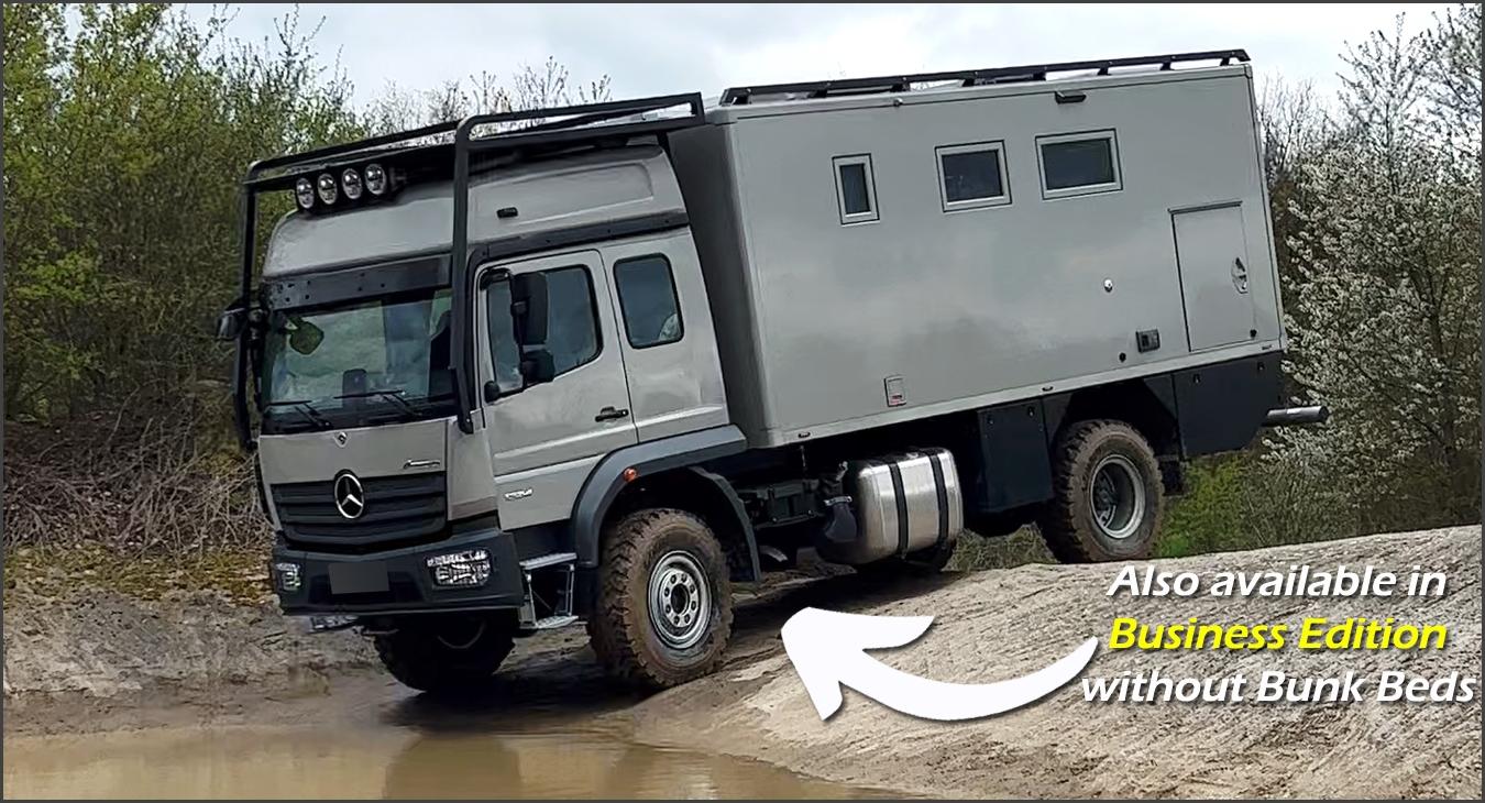 Mercedes Atego 1324 family expedition truck