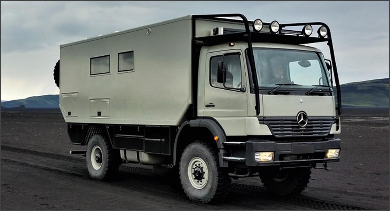 Mercedes Atego 1828 4x4 Expedition Truck