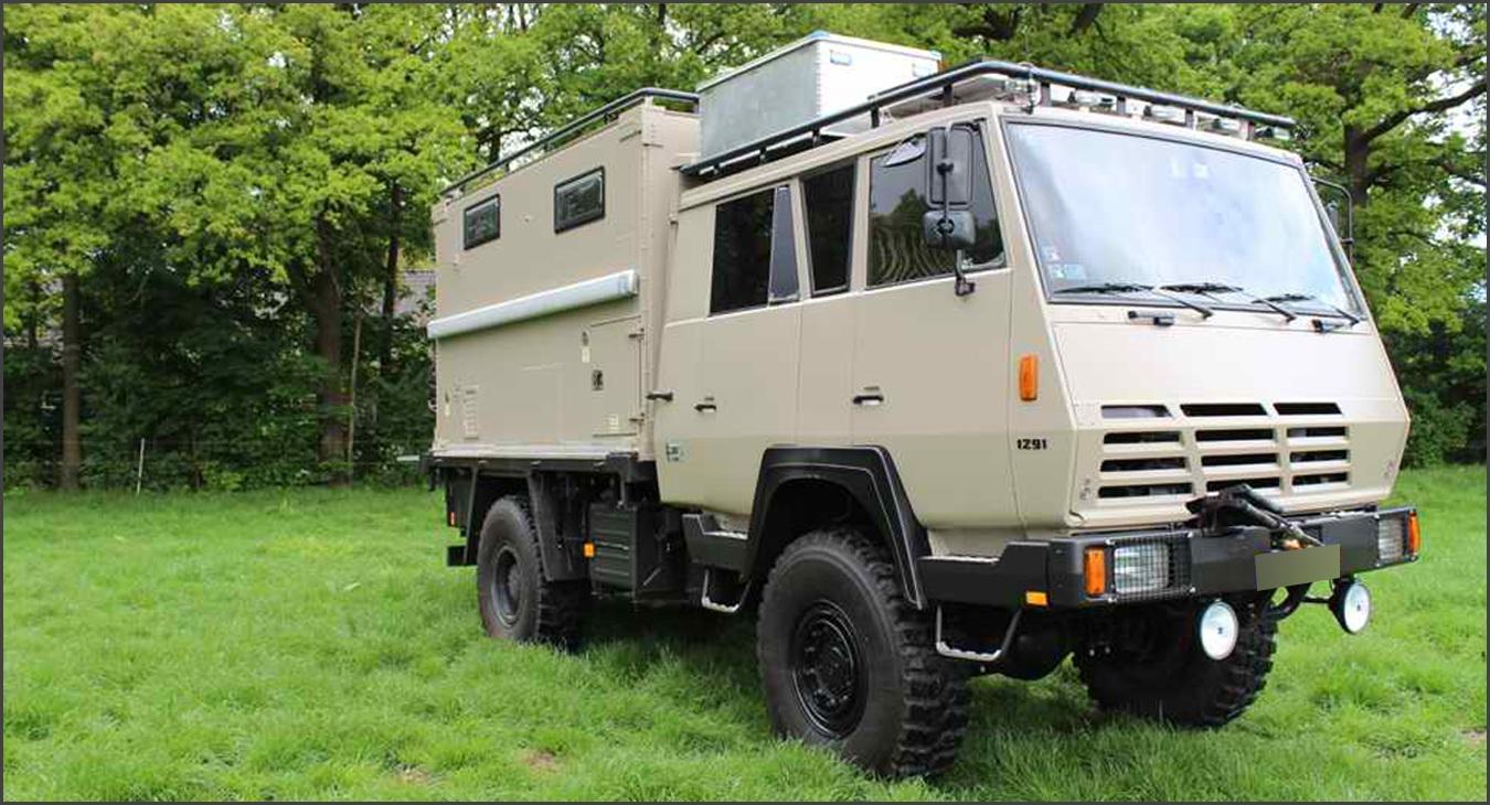 Steyr 1291 Camion Camping Car 4x4