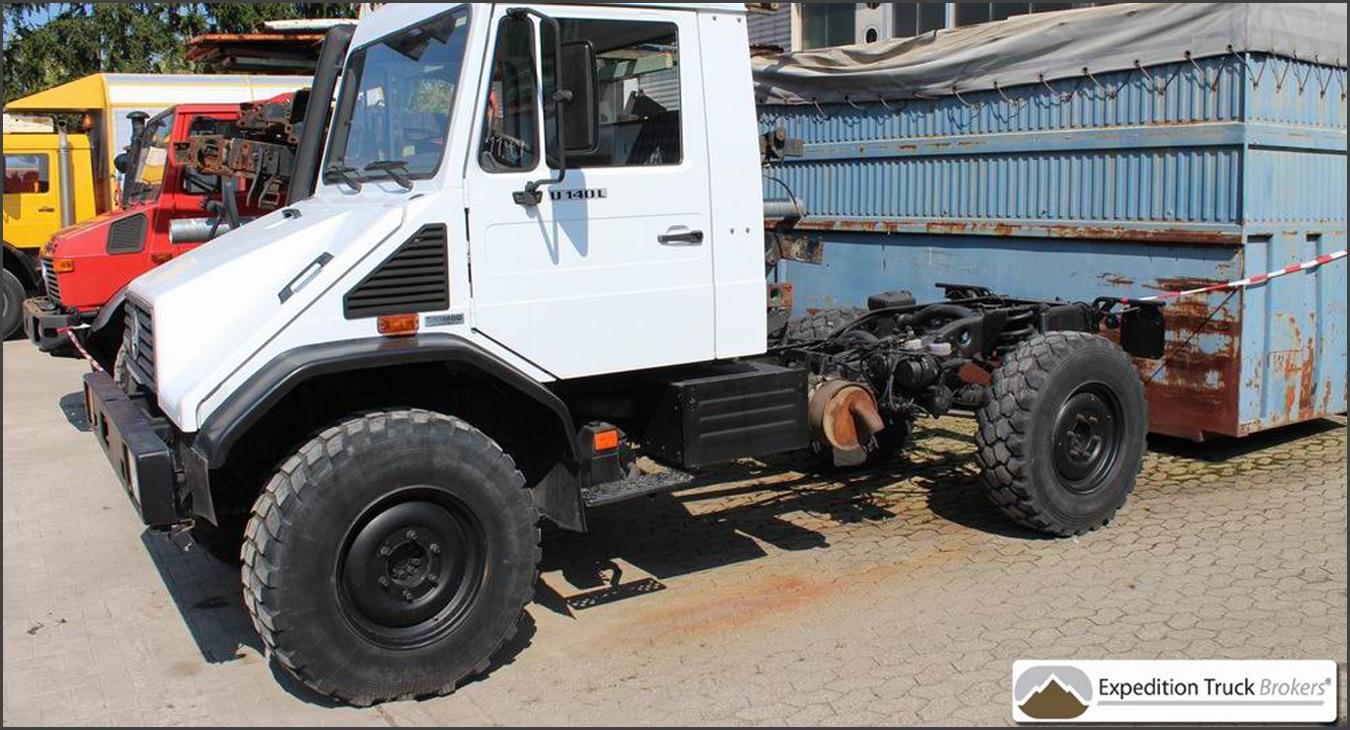 Unimog U140L 4x4 Expedition Truck chassis