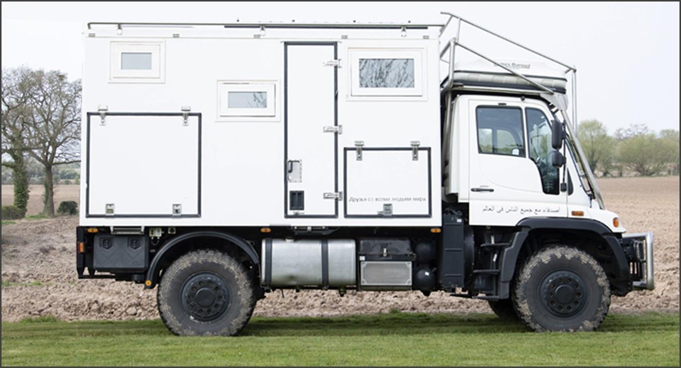 Unimog U400 4x4 Expedition Truck