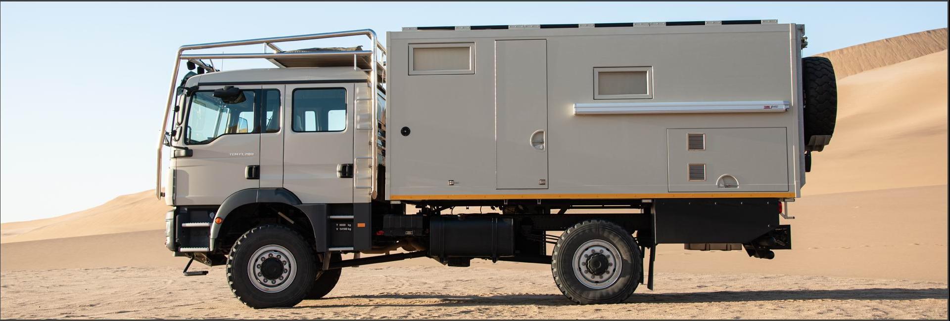 MAN TGM Double Cab Expedition Truck