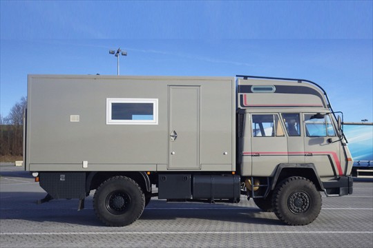 Steyr 19s27 Double Cabin 4x4 Expedition Truck