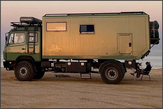 Mercedes 1117A 4x4 Overland Truck