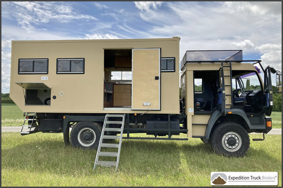 MAN LE 18.280 4x4 Expedition Truck | Expedition Truck Brokers