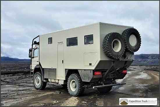 Mercedes 4x4 RHD Expedition Truck | Expedition Truck Brokers